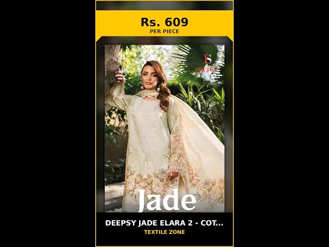 Deepsy Jade Elara 2 - Cotton Dupatta – product video thumbnail