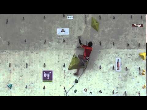 Men Route 2 - IFSC World Cup Imst 2015