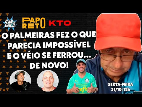 Papo Reto com Benja, Gladiador, Mano e Véio - ep. 496 - 31/10/2025