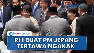 Prabowo Buat Perdana Menteri Jepang Tertawa Terbahak saat Diajak Keliling Ruang KTT di Malaysia