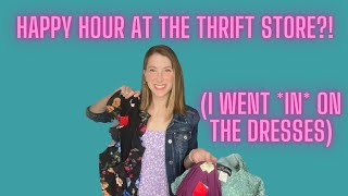 Happy Hour at the Thrift Store?! Say less! See what I scored for reselling on Poshmark!