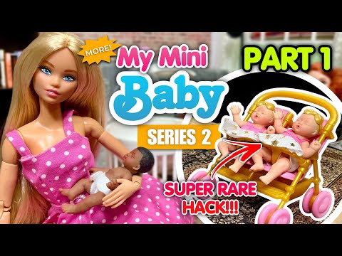 ZURU MY MINI BABY SERIES 2 UNBOXING PART 1 | SUPER RARE TWIN HACK!!!