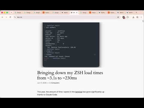 Item video thumbnail