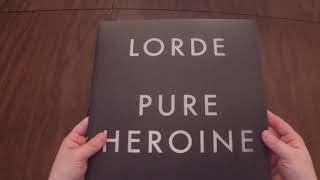 Unboxing: Pure Heroine Clear Vinyl  Special Limited Edition LP