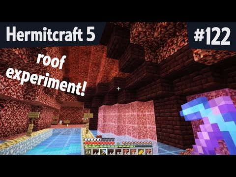 Experimental roofing — Hermitcraft 5 ep 122
