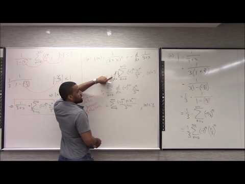 Math 1207 Lecture 40 - Power series; Taylor Series; Maclaurin Series; their applications and errors