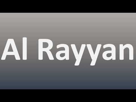 How to Pronounce Al Rayyan