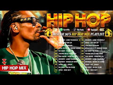 Best of Old School Hip Hop 90's Mix🎵 Snoop Dogg, Dr. Dre, 50 Cent, Eminem, Ice Cube, Juicy