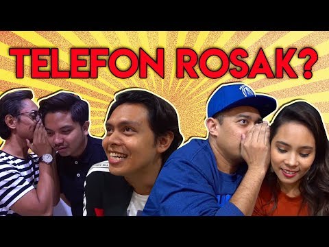 TELEFON ROSAK CHALLENGE! | Aaron Abdul, Hez Hazmi, DJ Fuzz, Eleena Harris, Azren Al Bakri