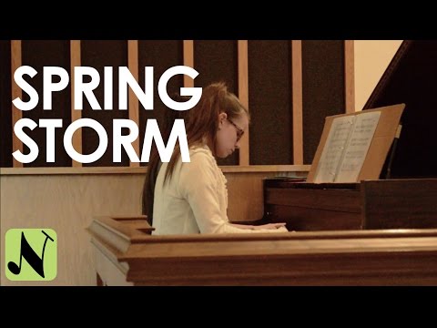 Spring Storm Piano Performance Video