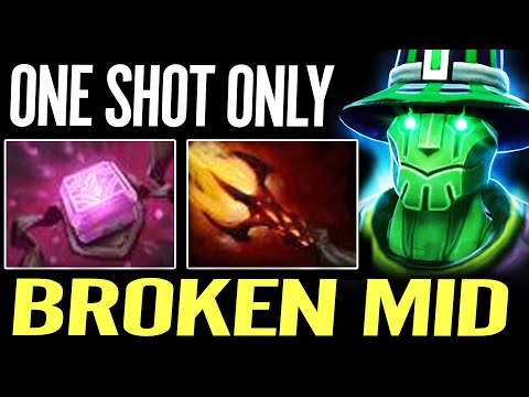 One Shot Rubick 7.33 Broken Build in Dota 2 - 1700+ Magic Burst Damage.