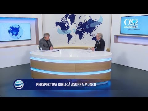 Realități și Perspective 96 - Jan Sturesson - Perspective biblice in munca
