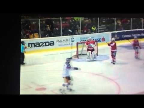 24.11.2015 , David Roupec goal , Klagenfurt : Znojmo ( 1:6)