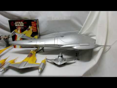 Star Wars - Naboo Royal Starship und Star Skiff - Teil2