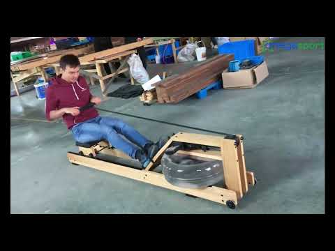 Обзор 7. Водный гребной тренажер HUNTER ДУБ