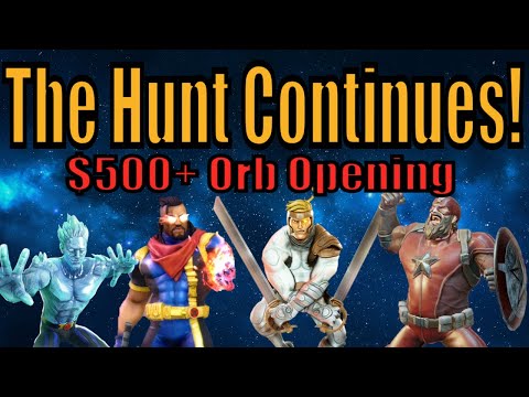 MASSIVE Orb Opening: Premium/Mega/Ultimus , Let's Get AXMen/X-Factor! Marvel Strike Force