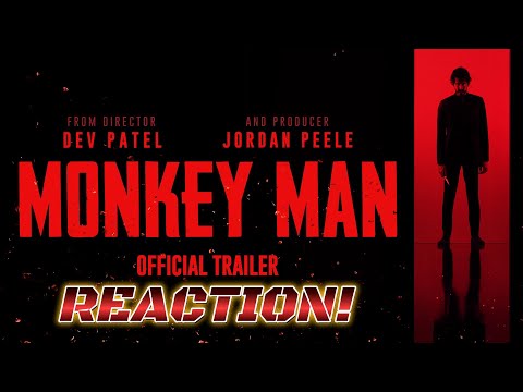 MONKEY MAN (2024) OFFICIAL RED BAND TRAILER REACTION!