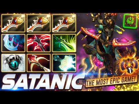 Satanic Medusa - EPIC GAME - Dota 2 Pro Gameplay [Watch & Learn]