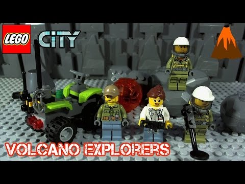 Vidéo LEGO City 60120 : Ensemble de démarrage du volcan