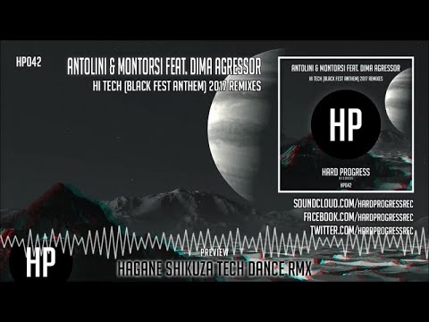 Luca Antolini, Andrea Montorsi Ft. Dima Agressor - Hi Tech (Hagane Shizuka Tech Dance Rmx) - HP042