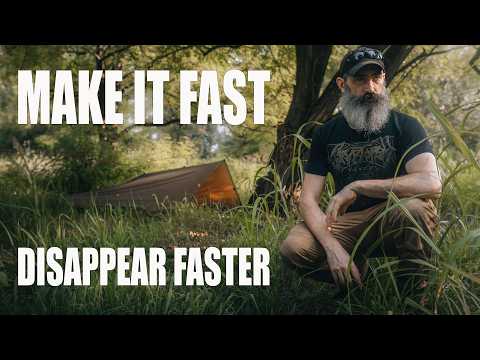 Make Shelter Fast and Disappear even Faster - My favourite 6 Knots and  3 Tarp Shelters  Setups
