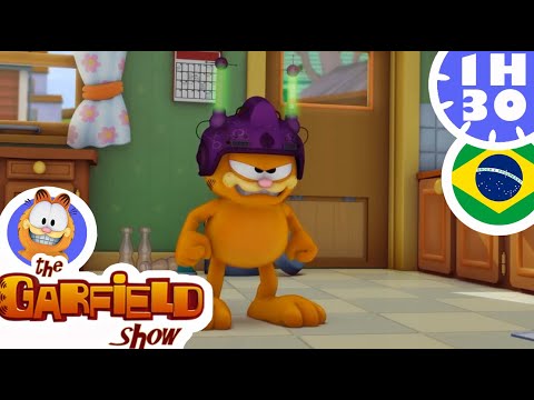 👁️‍🗨️Garfield pode ler a mente das pessoas!🧠 Compilação engraçada