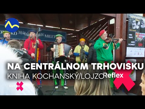 Na centrálnom trhovisku v Bratislave krstili knihu o Mariánovi Kochanskom a skupine Lojzo | Reflex