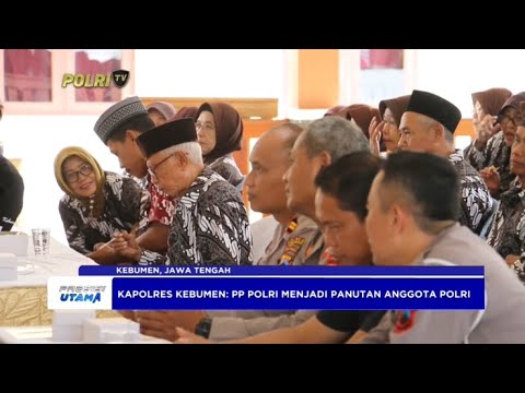 KAPOLRES KEBUMEN HADIRI HALAL BIHALAL PP POLRI CABANG KEBUMEN