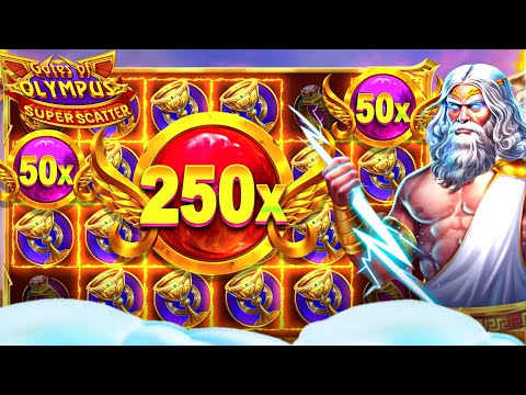 INSANE GATES OF OLYMPUS SUPER SCATTER TUMBLE!