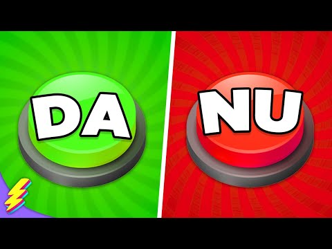 Alege un BUTON! 😱 Provocarea DA sau NU 🟢🔴 Ai doar 5 secunde să decizi!