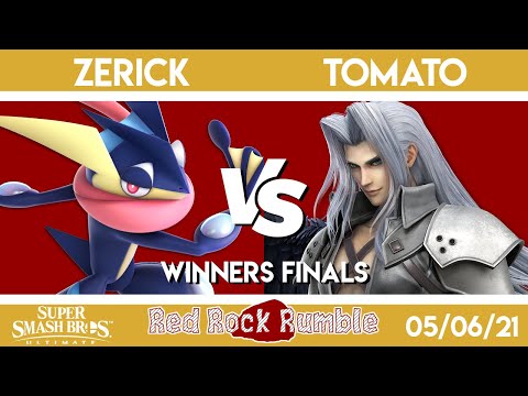 Red Rock Rumble #86 - Zerick (Greninja) VS. Tomato (Sephiroth) - Winners Finals - Smash Ultimate