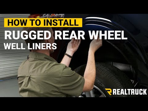 How to Install Rugged Rear Wheel Well Liners on a 2021 Ford F-150