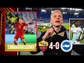 Brighton NOWHERE NEAR Roma quality... | Brighton vs Roma | Match Day Vlog
