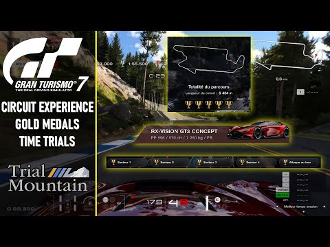 TRIAL MOUNTAIN CIRCUIT EXPERIENCE Gran Turismo 7 - GOLD MEDALS TIME TRIAL - PS5 GAMEPLAY [4K]