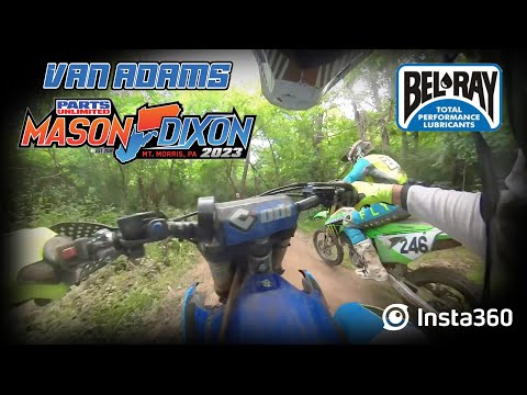 Mason Dixon GNCC 2023 Van Adams Insta360