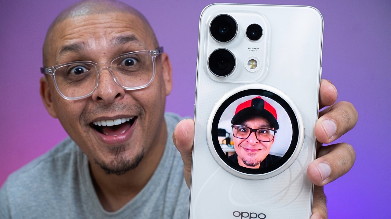 Toda CÂMERA FRONTAL de celular tinha que ser assim! Oppo Reno 16F