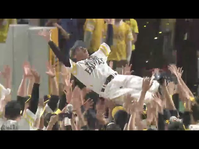 ホークス リーグ史上最速Vで連覇達成!! 工藤監督が歓喜の胴上げ!! 2015/9/17 H-L