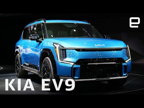 Kia EV9 SUV電気自動車のレビュー動画
