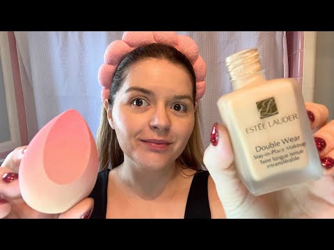 Estee Lauder 2C1 Pure Beige Makeup - I Switched to This from 2C0 Double Wear Foundation Review