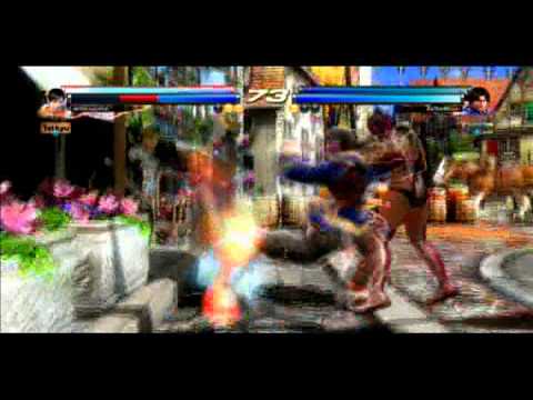 Tekken tag2 Player Match with love, Jess(Xiaoyu/Lili) VS AsTheMoon(Jaycee/Lei)