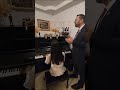 Tzama Nafshi, Knesset MK Yitzhak Wasserlauf יצחק וסרלאוף sings, his wife Moria playing the piano