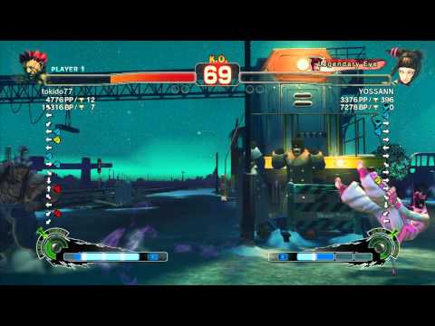 SSF4 AE: Tokido (Akuma) vs YOSSANN (Juri) - Ranked Match (720p HD)