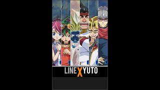 Yugioh Duel Links - ALL ARC-V Characters LINE with Yuto