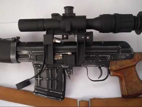 CUSTOM AnK DRAGUNOV SVD AIRSOFT SNIPER.wmv
