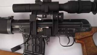 CUSTOM AnK DRAGUNOV SVD AIRSOFT SNIPER.wmv