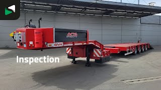 New GNV 4 GNV 4 axles NEW! 6m extendable Lift + Steering Axle Hydrau low bed semi-trailer | Image 4 - Autoline