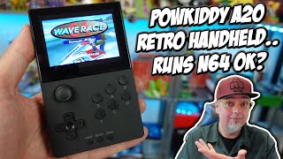 This Retro Handheld Emulates N64 Fairly Well! Powkiddy A20 Review
