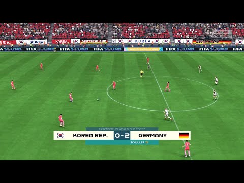 FIFA 23 - Korea vs Germany FIFA World Cup Women's 2023 AU - NZ