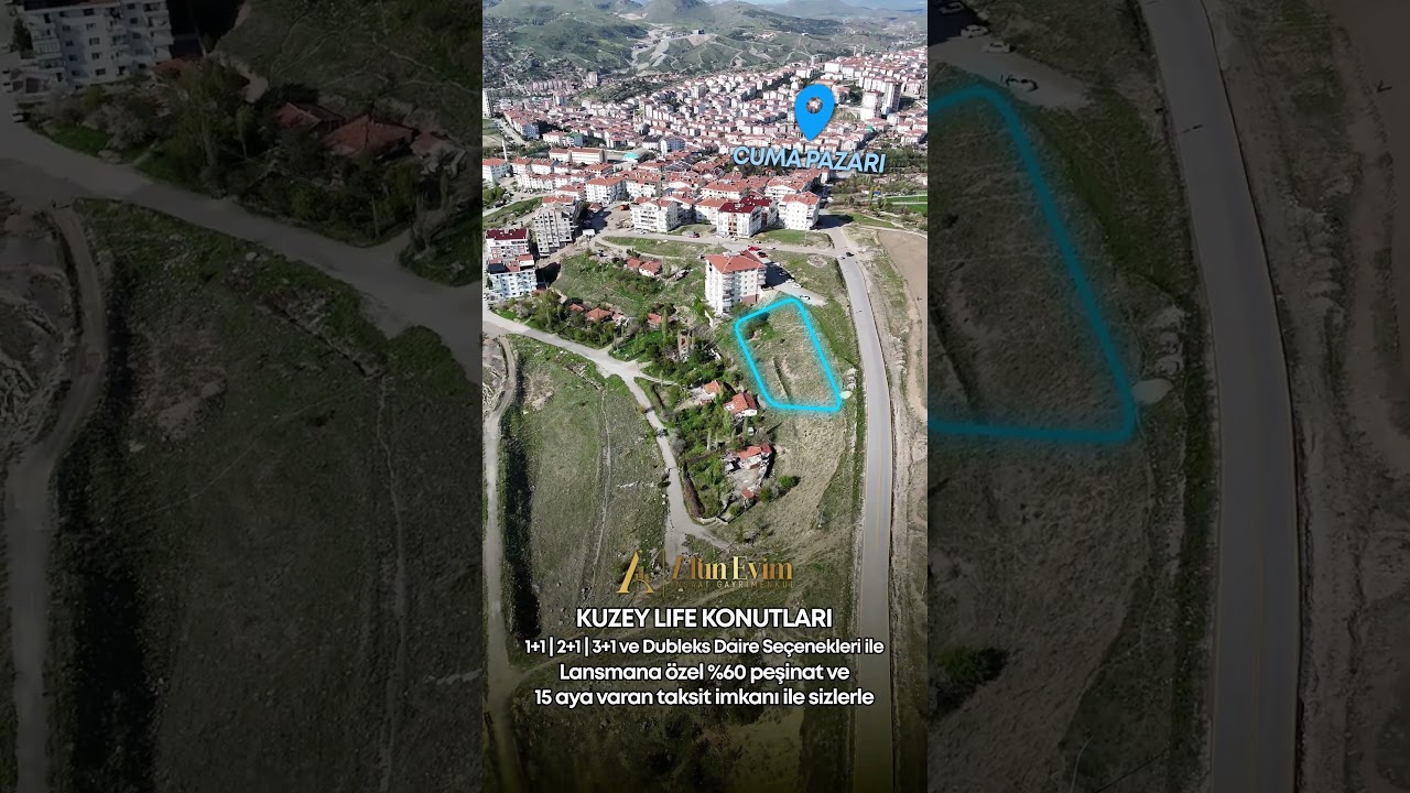 Altınevim Kuzey Life Yaşam Konutları Proje Tanıtım Drone Çekimi
