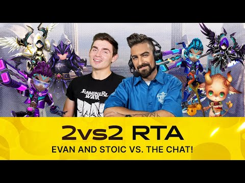 Evan and Stoic Vs. the Chat! 2vs2 RTA